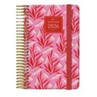 AGENDA 2026 CHARM ESPIRAL SEMANA VISTA BOLSILLO 8,5 X 13 CM. LADY DOHE 13251 - 26 (Espera 4 dias)